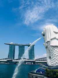 🦁✨ Roar with the Icon! – Merlion Park Singapore 