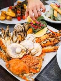บุฟเฟ่ต์ซีฟู้ด Fisherman Market Bbq At Garden Café