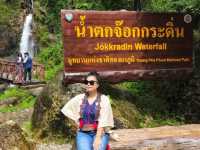 น้ำตกจ๊อกกระดิ่น อำเภอทองผาภูมิ จังหวัดกาญจนบุรี