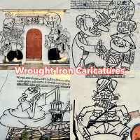 Wrought Iron Caricatures