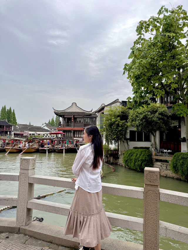 Zhujiajiao หมู่บ้านน้ำโบราณที่อยู่ใกล้เซี่ยงไฮ้