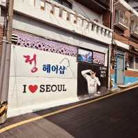 Solo Adventure in Ihwa Mural Village: Seoul’s Most Colorful Escape** 🎨🏡