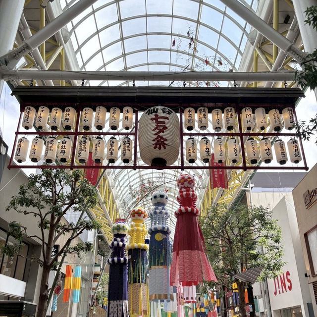 【仙台】日本三大七夕🎋豪華な飾りと仙台グルメを満喫！