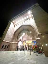 Pink Mosque at Night: Dazzling Jewel of Putrajaya