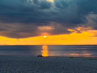 【Osaka】Breathtaking Sunset Views at Sennan Marble Beach
