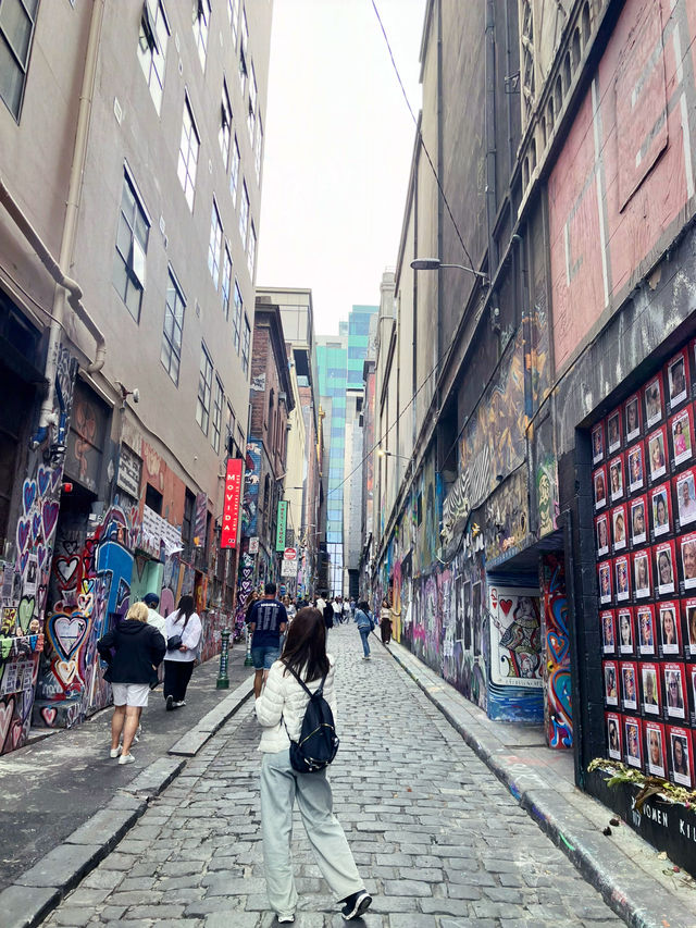 メルボルンのアートといえば、Hoiser Lane🎨