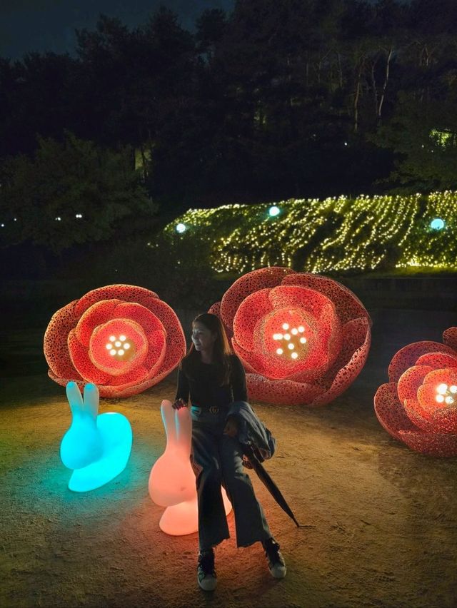 빛의 화려함이 가득했던 수원 화성행궁 밤나들이🧡