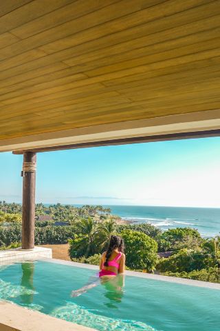 Terrace Views, Living Spaces, and a Punta Mita Residence