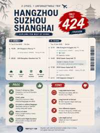 3 Cities in China for Only SGD 424!! ✈️🇨🇳