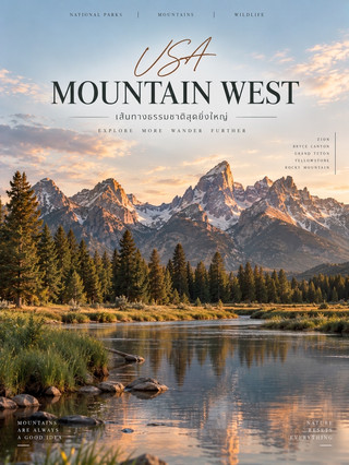 🇺🇸 USA TRAVEL REVIEW | ZONE 05 — MOUNTAIN WEST
ภูเขา • หุบเขา • ป่าสน • น้ำตก • Wildlife

ถ้าอยากเห็นอเมริกาในมุมที่ “ธรรมชาติอลังการจริง” โซนนี้คือเส้นทางที่ควรเก็บไว้ในลิสต์ 🏔️

01 | ZION NATIONAL PARK — Utah

หุบเขาหินสีแดงขนาดมหึมา เส้นทางเดินเขาสวยมาก โดยเฉพาะ Zion Canyon และเส้นทาง The Narrows

📍 Utah
💰 รถส่วนตัวประมาณ US$35 / 7 วัน
🚐 Zion Canyon Scenic Drive ทำใช้ Shuttle ในช่วงฤดูกาลที่กำหนด
📸 จุดเด่น: Canyon View • Riverside • Scenic Drive

Tip: ปี 2026 มีข้อจำกัดขนาดรถบน Zion–Mt. Carmel Highway ตั้งแต่ 7 มิ.ย. 2026

02 | BRYCE CANYON — Utah

โลกของ Hoodoos เสาหินสีส้ม–ชมพูที่เรียงตัวแน่นเต็ม Bryce Amphitheater
ช่วงเช้าและช่วงเย็นแสงสวยมาก ส่วนหน้าหนาวจะได้บรรยากาศหิมะตัดกับหินสีแดง

📍 Utah
💰 รถส่วนตัวประมาณ US$35 / 7 วัน
🕒 อุทยานเปิด 24 ชั่วโมง
📸 Rim Trail • Bryce Amphitheater • Sunrise Point

Tip: อยู่บนความสูงประมาณ 8,000–9,000 ฟุต อากาศเย็นกว่าพื้นที่รอบ ๆ มาก

03 | GRAND TETON — Wyoming

ภูเขา Grand Teton พุ่งขึ้นจากหุบเขาอย่างโดดเด่น มีทะเลสาบใส ป่าสน และโอกาสพบ Wildlife

📍 Wyoming
💰 รถส่วนตัวประมาณ US$35 / 7 วัน
🕒 เปิด 24 ชั่วโมง ตลอดปี
📸 Jenny Lake • Oxbow Bend • Mormon Row

Tip: ช่วง May–September เป็นช่วงยอดนิยม เพราะถนนและสิ่งอำนวยความสะดวกส่วนใหญ่เปิดให้บริการ

04 | YELLOWSTONE — Wyoming / Montana / Idaho

อุทยานแห่งชาติระดับตำนานที่มีทั้ง Geysers, Hot Springs, Waterfalls และ Wildlife

📍 Wyoming / Montana / Idaho
💰 รถส่วนตัวประมาณ US$35 / 7 วัน
📸 Old Faithful • Grand Prismatic Spring • Yellowstone Lake • Grand Canyon of the Yellowstone

Tip: ถ้าเดินทางจาก Yellowstone ผ่าน South Entrance ไป Jackson จะต้องผ่าน Grand Teton และทั้งสองอุทยานมีค่าธรรมเนียมแยกกัน

05 | ROCKY MOUNTAIN NATIONAL PARK — Colorado

ภูเขาสูง ทะเลสาบ alpine และถนนชมวิวระดับไอคอนิกอย่าง Trail Ridge Road

📍 Colorado
📸 Bear Lake • Emerald Lake • Trail Ridge Road
🌲 เหมาะกับ Hiking + Scenic Drive + Wildlife

Tip: ความสูงของพื้นที่ทำให้อากาศเปลี่ยนเร็ว ควรเตรียมเสื้อกันลมและตรวจสภาพถนนก่อนเดินทาง

⸻

🚗 ROUTE ที่น่าสนใจ

Zion → Bryce Canyon → Grand Teton → Yellowstone → Rocky Mountain

เป็นเส้นทางที่เหมาะกับ Road Trip มากกว่าการเที่ยวแบบเร่งรีบ
แนะนำประมาณ 10–14 วัน เพื่อให้มีเวลาเดินเขา ชมวิว และขับรถแบบไม่เหนื่อยเกินไป

💡 สิ่งที่ต้องรู้สำหรับปี 2026

ตั้งแต่ปี 2026 นักท่องเที่ยวที่ ไม่ใช่ผู้พำนักในสหรัฐฯ อายุ 16 ปีขึ้นไป ต้องจ่าย ค่าธรรมเนียมเพิ่มเติม US$100/คน ในอุทยานแห่งชาติยอดนิยม 11 แห่งที่อยู่ในระบบนี้ รวมถึง Zion, Bryce Canyon, Grand Teton และ Yellowstone เว้นแต่มี Annual Pass หรือ America the Beautiful Pass ที่เข้าเงื่อนไข (บริการอุทยานแห่งชาติสหรัฐฯ)

ช่วงน่าเที่ยว: May–October
สายธรรมชาติ: ⭐⭐⭐⭐⭐
สาย Road Trip: ⭐⭐⭐⭐⭐
เวลาที่แนะนำ: 10–14 วัน

#USA #MountainWest #RoadTripUSA #เที่ยวอเมริกา