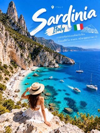 🇮🇹 Sardinia 5 วัน 4 คืน

DAY 1 — Cagliari • Poetto Beach 🌅

✈️ เดินทางถึง Sardinia
🏨 Check-in ที่พัก
🏘️ เดินเล่นเมืองเก่า Cagliari
🏖️ ชิลที่ Poetto Beach
🌅 ดูพระอาทิตย์ตก
🍝 Dinner อาหารอิตาเลียน

DAY 2 — Cala Goloritzé 🩵

🚤/🥾 ไป Cala Goloritzé
⛰️ ชมหน้าผาหินปูนกับอ่าวน้ำสี Turquoise
🏖️ พักริมชายหาด
🤿 Snorkeling
📸 วันนี้เน้นเก็บรูปทะเลแบบเต็ม ๆ

DAY 3 — Gulf of Orosei • Boat Trip 🚤

🚤 ล่องเรือเที่ยว Gulf of Orosei
💙 แวะ Cala Mariolu
🏝️ เที่ยว Cala Luna
🤿 เล่นน้ำ + Snorkeling
🍴 Lunch ระหว่างทริป
🌅 กลับที่พักช่วงเย็น

DAY 4 — Costa Smeralda 💎

🚗 เที่ยวชายฝั่ง Costa Smeralda
🏖️ แวะหาดน้ำใส
🤍 เดินเล่น Porto Cervo
☕ Café Hopping
🍝 Dinner ริมทะเล
🌅 ชม Sunset

DAY 5 — Slow Morning ☕

🌤️ ตื่นแบบสบาย ๆ
🥐 Breakfast + Italian Coffee
🏖️ เดินเล่นริมทะเลรอบสุดท้าย
🛍️ ซื้อของฝาก
🧳 Check-out และเดินทางกลับ

✨ ไฮไลต์: Cala Goloritzé 🩵 • Cala Mariolu 🏝️ • Cala Luna 🌊 • Gulf of Orosei 🚤 • Costa Smeralda 💎 • Italian Food 🍝

#Sardinia #Italy #เที่ยวอิตาลี #เที่ยวทะเล