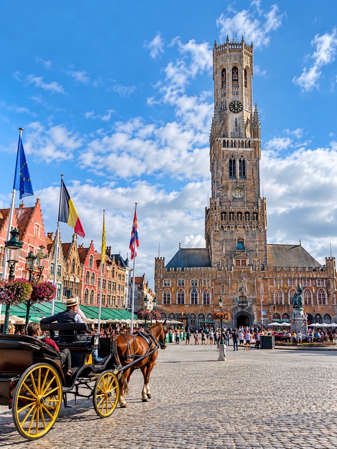 🇧🇪 Bruges, the fairytale city of Belgium.