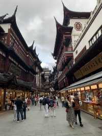 Shuttle in Shanghai between ancient and modern, past and future