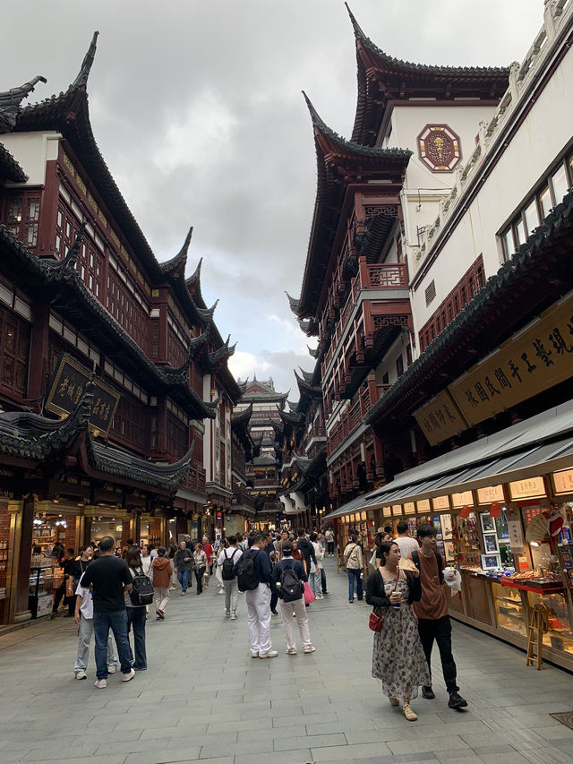 Shuttle in Shanghai between ancient and modern, past and future