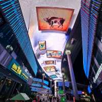 OMG there is a Star Wars Flying LED Screen!
