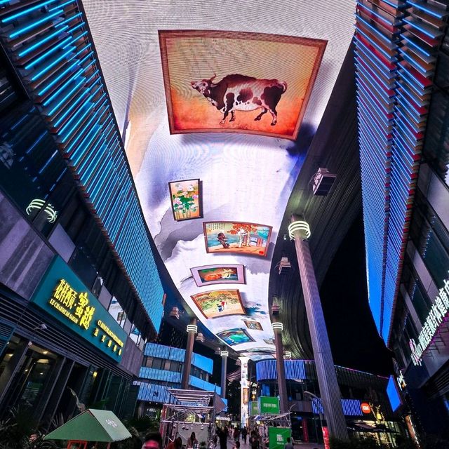 OMG there is a Star Wars Flying LED Screen!