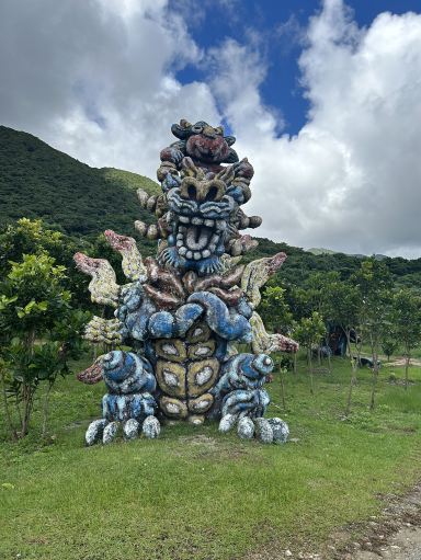 石垣島🇯🇵 色とりどりのシーサーに会える【米子焼工房シーサー農園