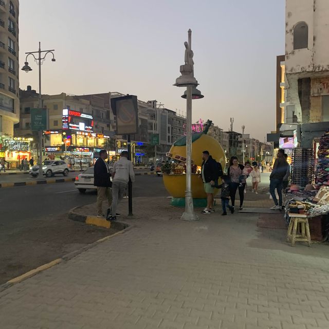 Evening around Hurghada 