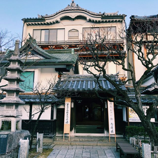 Cultural path leading to Zenko-ji Temple 