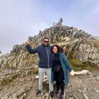 “A Rain-Kissed Adventure on the Snowdon Mountain Railway: Breathtaking Views and a Thrilling Journey