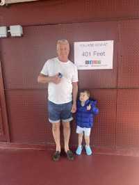 We took our grandson up Blackpool tower which again he really enjoyed 