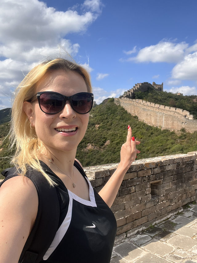 One of the seven wonders of the new world: the Great Wall of China - Jinshaling Edition