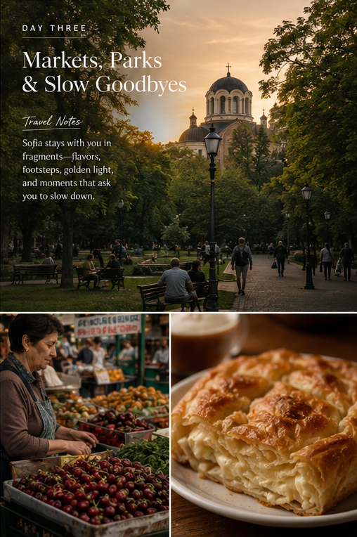 Where Stone Domes Meet Slow Evenings - A 3 Days Beneath The Sky of Sofia