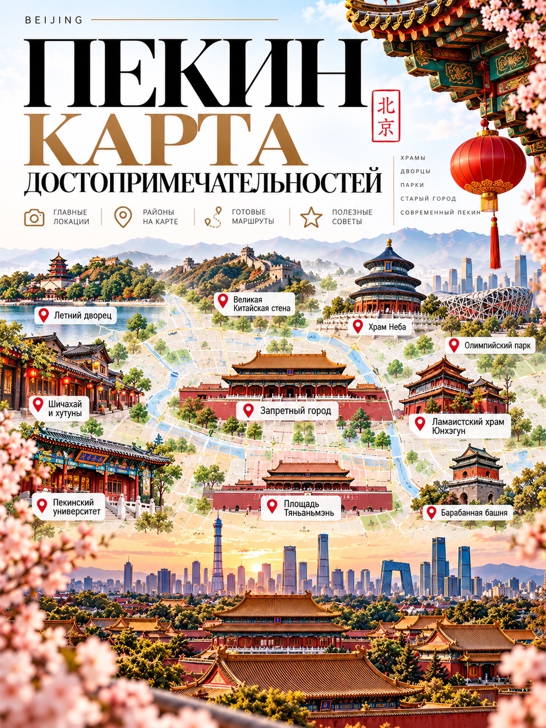 BEIJING ON THE MAP: A GUIDE TO THE CITY’S TOP ATTRACTIONS