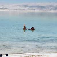 Float .. in the Dead Sea Israel 🇮🇱 