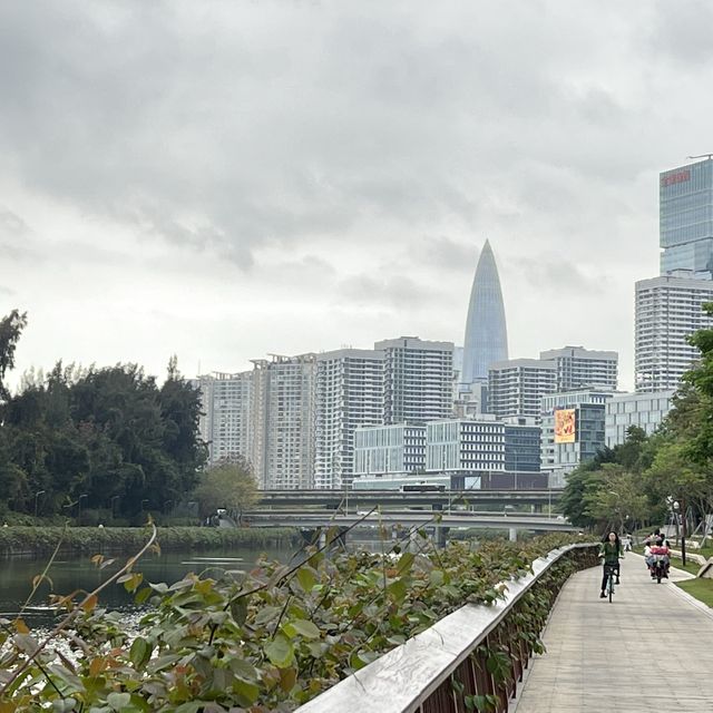 打卡深圳大沙河生態長廊
