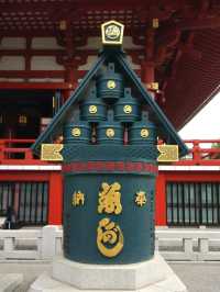 Asakusa Temple 🎏 is a must-visit spot for traveling to Japan.