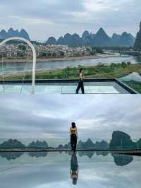 陽朔首家太空主題🌗住進天空之境與灕江對望