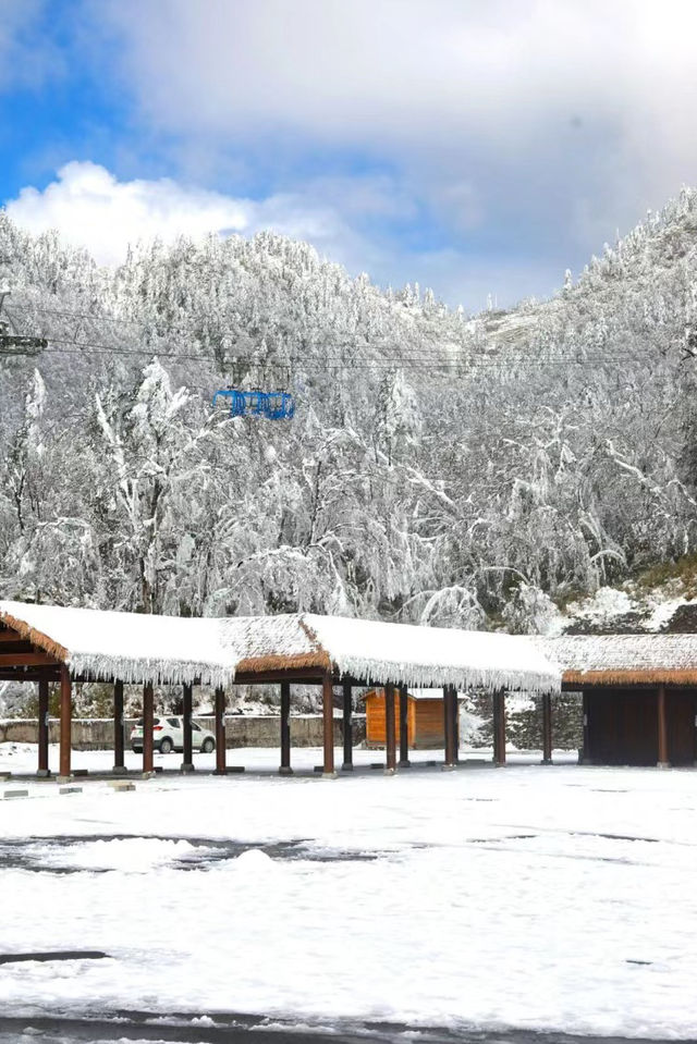 真是太震撼了！在四川也可以看到絕美的冰雪日出了！