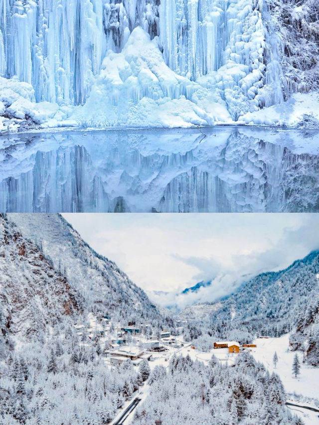 雪山仙境畢棚溝是有點震撼的美！