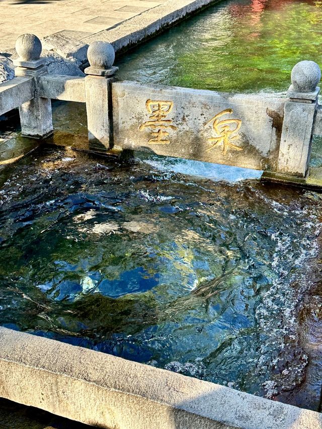 在濟南走一種很新的泉水古城walk附路線