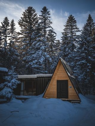 雪地徒步｜老里克湖滿足了我對冰雪童話幻想