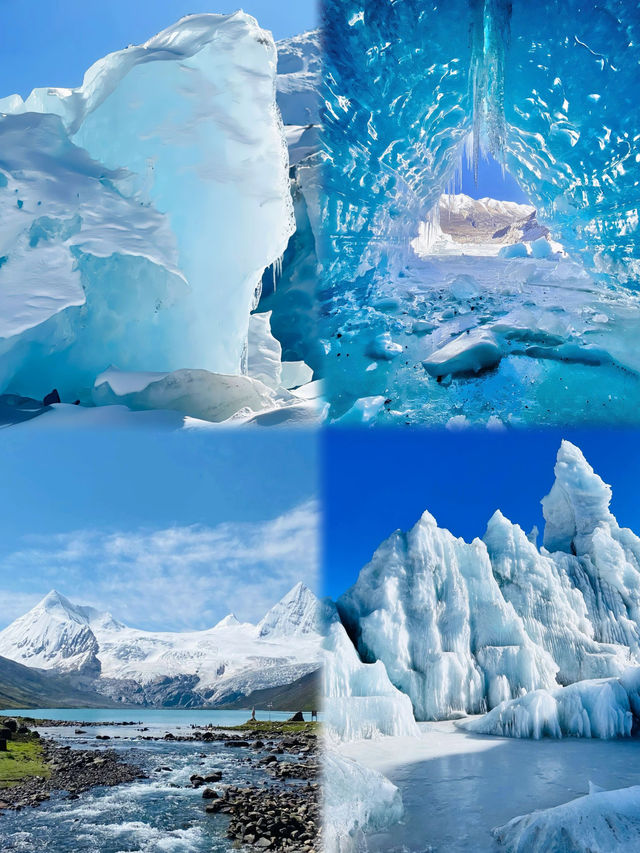 西藏冰川之旅：藍色異域世界的驚豔奇觀
