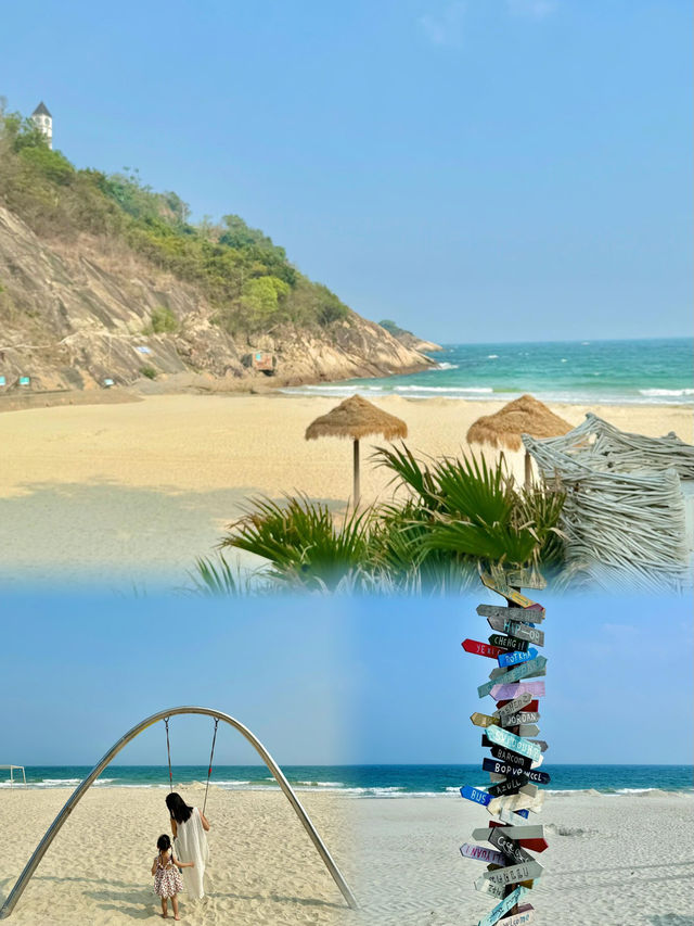 我宣布深圳最美的海灘在這裡西涌沙灘太好看了