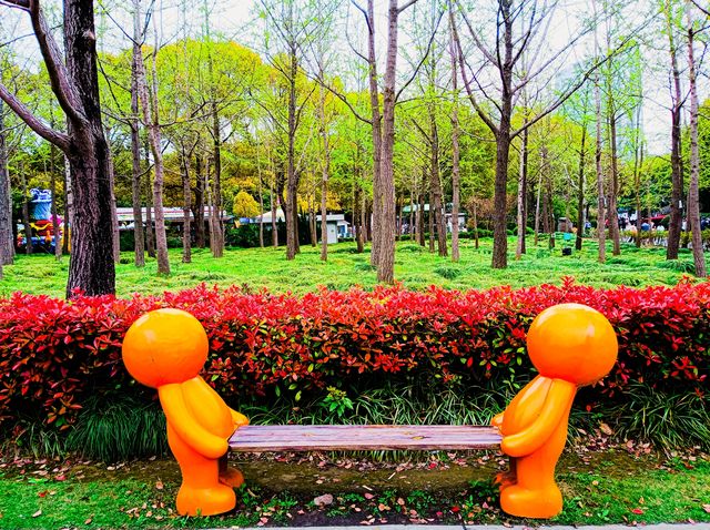 打卡黃興公園，春天玩點花的