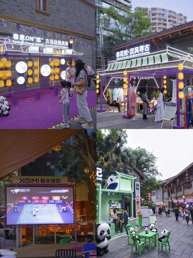 我敢說！全成都人都來這個國風夜市了吧！