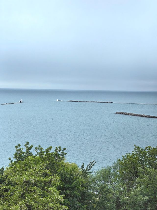 戈德里奇燈塔：休倫湖歷史最悠久的燈塔，在這可眺望浩瀚的湖面