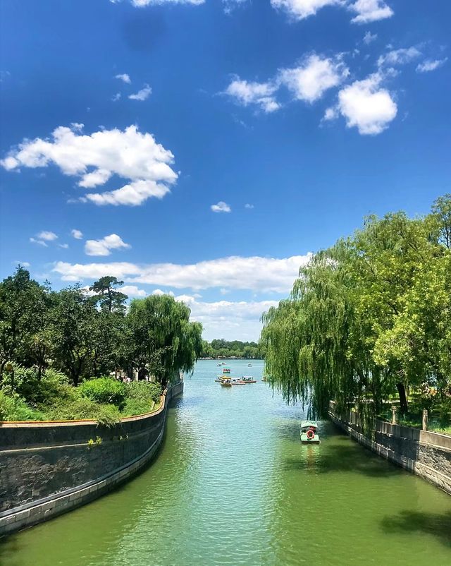 這個夏天怎麼能不去趟北海公園呢!