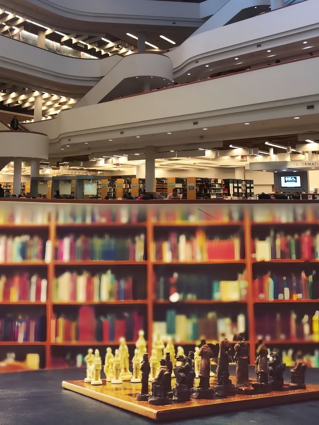 你非要去圖書館，圖書館到底有誰啊！