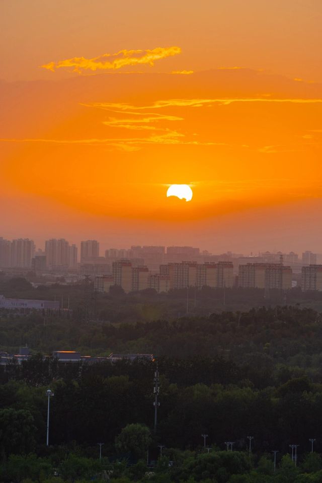 北京寶藏打卡地南苑日落觀景台