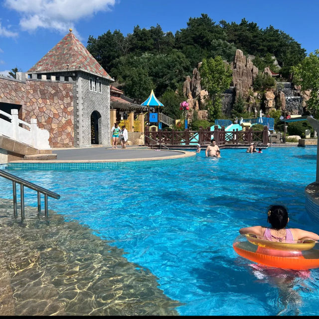 Hotspring time in Changchun .