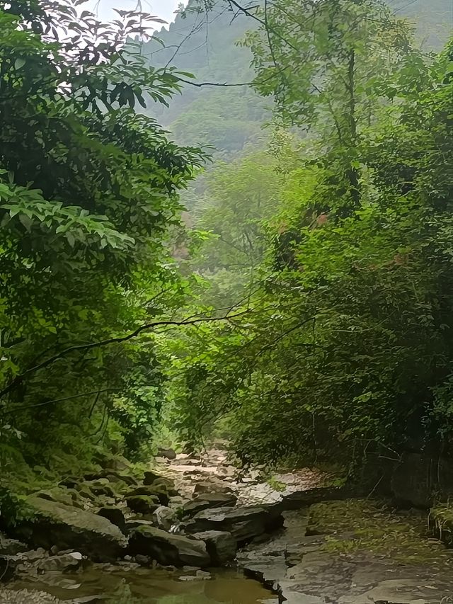 廣元鼓城山——七里峽景區。