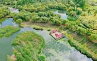 寶豐濕地公園旅遊，環境優美，風景如畫，是休閒遊好去處。