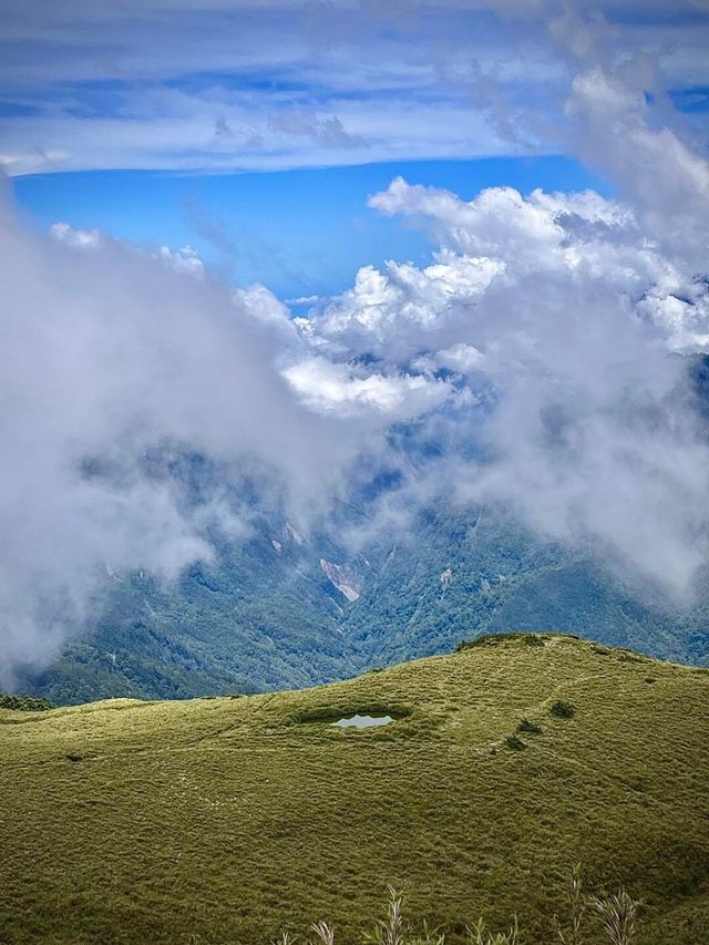 合歡山。