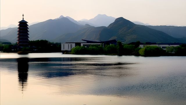 北京的一處重要地標——雁栖島。