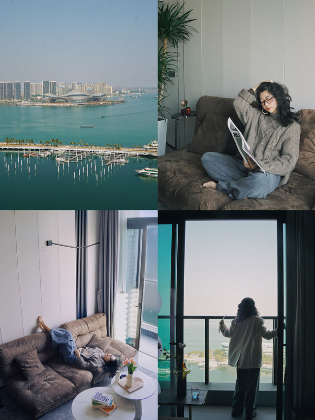 湛江這裡睜眼就可以看到大海
